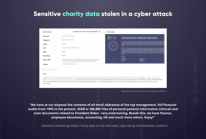 Sensitive charity data stolen in a cyber attack-1